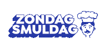DeZondag eten koken mealprep kok Sticker