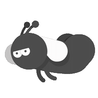 summer fly Sticker by Petter Pentilä