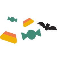 Trick Or Treat Halloween Sticker by Beauty by Earth