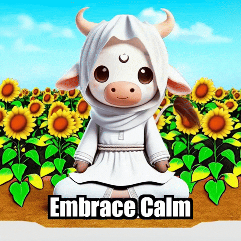 Meditation Serenity GIF by Sagemoohammad