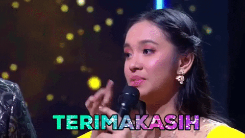 Cry Thank You GIF by Indonesian Idol