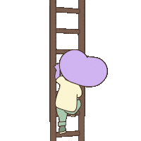 Going Up Sticker by LT3 Creations
