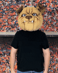 MUGRootBeer happy football dog thumbs up GIF