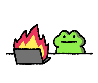 Illustration Burn Sticker