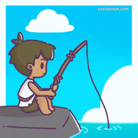 Fishing Line Waiting GIF by Castaways