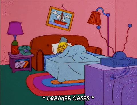 homer simpson couch gag GIF