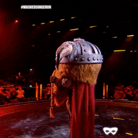 Performance Viking GIF by The Masked Singer UK
