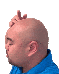 Thinking Pondering Sticker