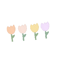 Flowers Pastel Sticker