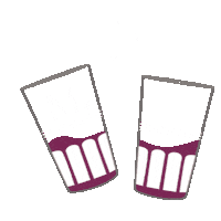 rose cheers Sticker by Merkurist.de