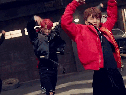 K-Pop Runaway GIF by PENTAGON