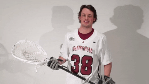 Mens Lacrosse Roll Pards GIF by Lafayette Leopards