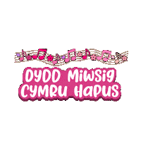 Dydd Miwsig Cymru Sticker