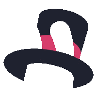 Hat Sticker by BOOKR Kids