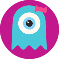 Ghost Izzy Sticker by QizzleNZ