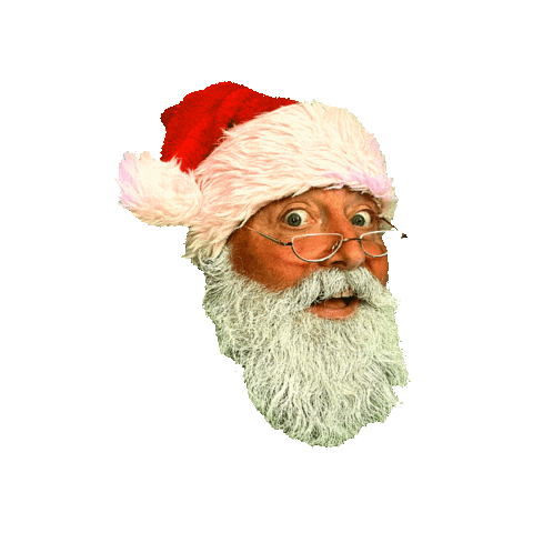 Santa Claus Yes Sticker