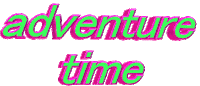 Adventure Time Pink Sticker by AnimatedText