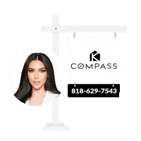 Ortal Kedar Sticker by Kourosh Kianijam - Compass