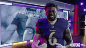 Football Screaming GIF by Baltimore Ravens