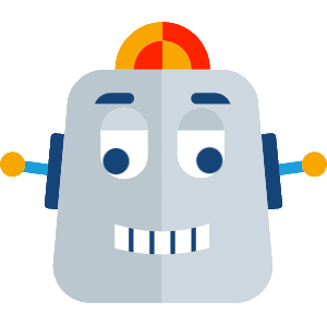 confused robot Sticker by Yapı Kredi
