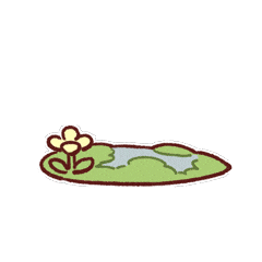 Bubble Peek Sticker by dracoandbubble