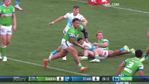 Try Nrl GIF by Canberra Raiders