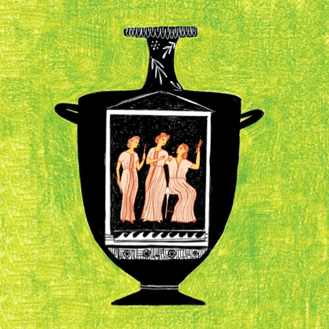 ncartmuseum illustration fine art ancient art ncma GIF