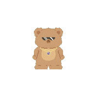 notgingerish yes bear agree nod Sticker