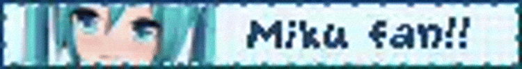 userelaine blue miku myspace blinkie GIF