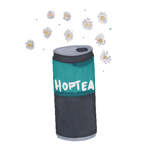 Hoptea tea calm hoptea hoplark Sticker