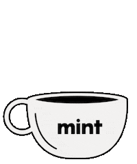 Mint Tea Coffee Sticker by The Mint Agency