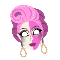 Scarlett Skeletoon Sticker