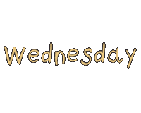 Wednesday Morning Sticker