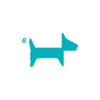 wagsandwalks rescue adoptdontshop rescuedog dogrescue Sticker
