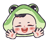 Frog Sticker