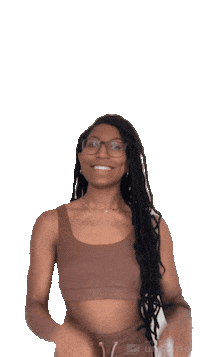 clickmavenmedia woman smiling pointing black woman Sticker