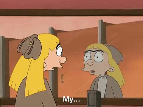 hey arnold nicksplat GIF