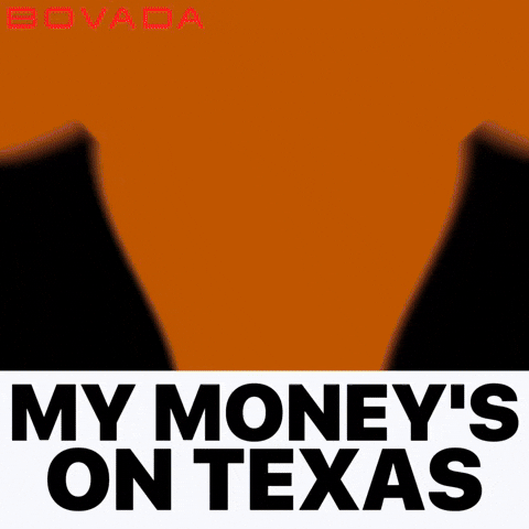 Texas Longhorns GIF by Bovada