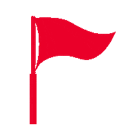 RedDoorTours flag rdt red door tours tour company Sticker