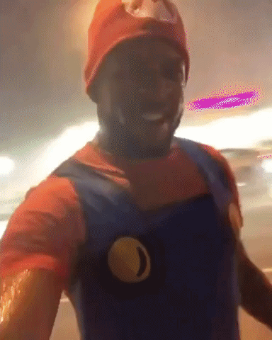 It's-A-Me, Mario: Man Dressed as Iconic Character Goes Storm Chasing in Batavia, Illinois