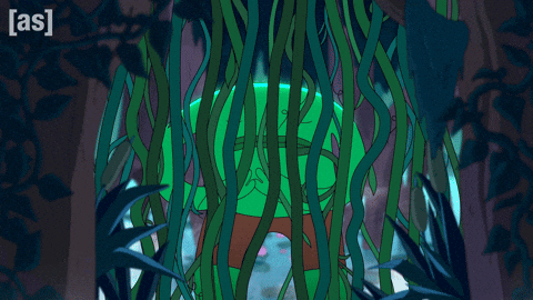 Explore Look Around GIF by Adult Swim