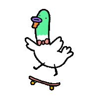 Chill Bird Sticker by WeNeed