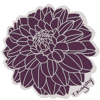 thealphabetj flower power flower art color shift animated flower Sticker