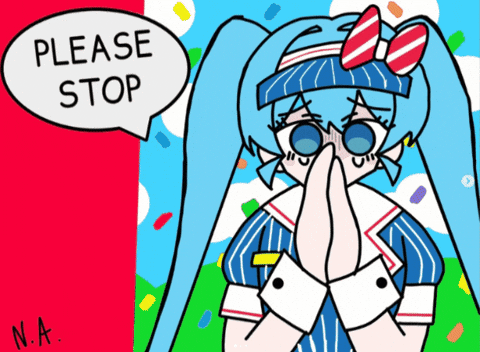 Stop Please GIF