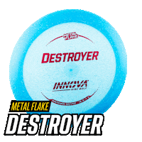 Disc Golf Destroyer Sticker by Innova Discs