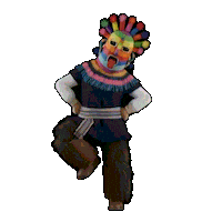 Inti Raymi Dance Sticker by Omer Studios