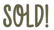 Justsold Soldout Sticker by Decorating Outlet