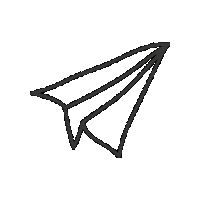 Papierflieger Sticker by Gottwald GmbH & Co KG