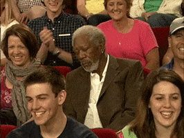 Falling Asleep Morgan Freeman GIF