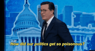 Stephen Colbert How Did Our Politics Get So Poisonous GIF by Showtime